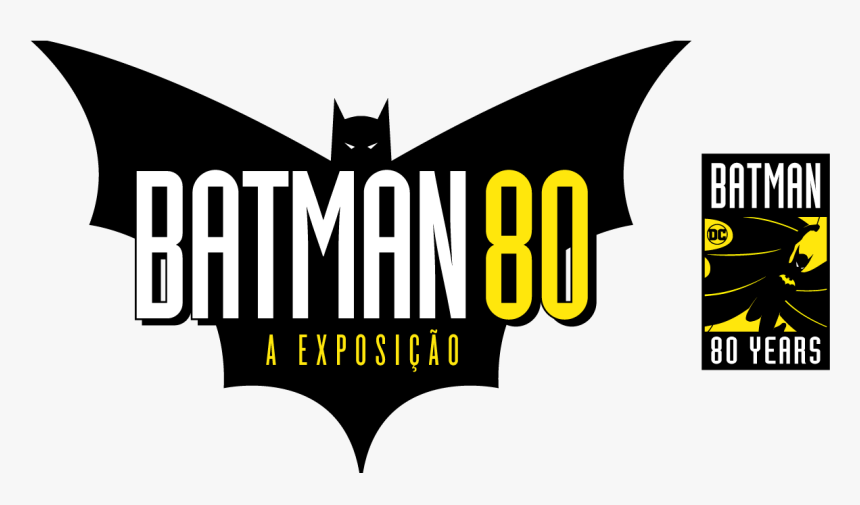 Batman 80 A Exposição Chega Ao Memorial Da América - Logo 80 Years Of Batman