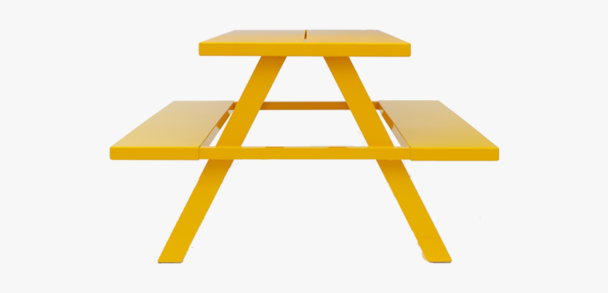 Web Roof Table - Yellow Picnic T