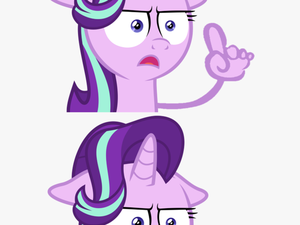 Transparent Stupid Face Png - Starlight Glimmer I See