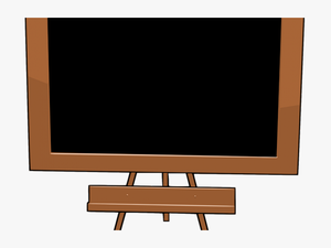 Education Clipart Board - Black Board Clipart