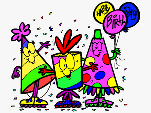 Birthday Clip Art Animated Cliparts - Roller Skate Birthday