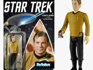 James T Kirk Reaction Figure - Star Trek Action Figures 3 3 4