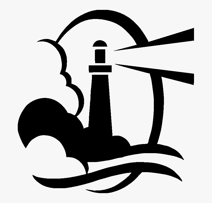 Vector Royalty Free Beacon Hill Baptist Church Meet - Lighthouse Images Black And White