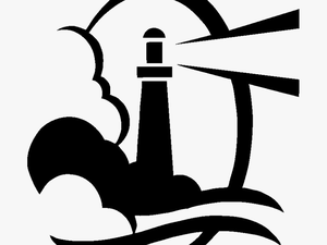 Vector Royalty Free Beacon Hill Baptist Church Meet - Lighthouse Images Black And White