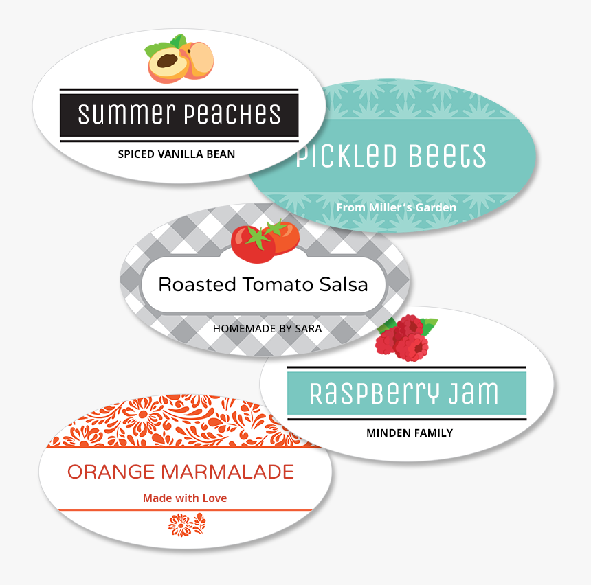 Canning Jar Labels Reusable - Love Jar Label Designs
