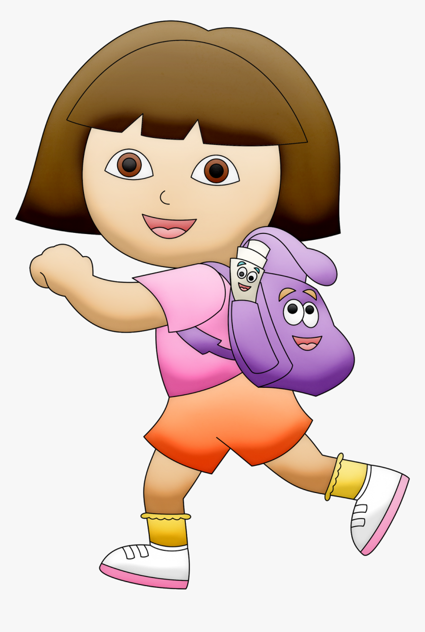 Dora The Explorer Clip Art - Dora Cartoon Character