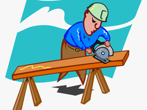 Banner Transparent Download Carpenter Clipart Construction - Carpenter Clipart