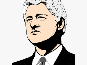 Bill Clinton Head Cartoon
