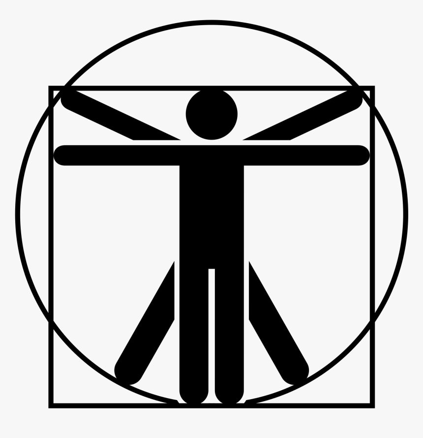 Vitruvian Man Icon Png