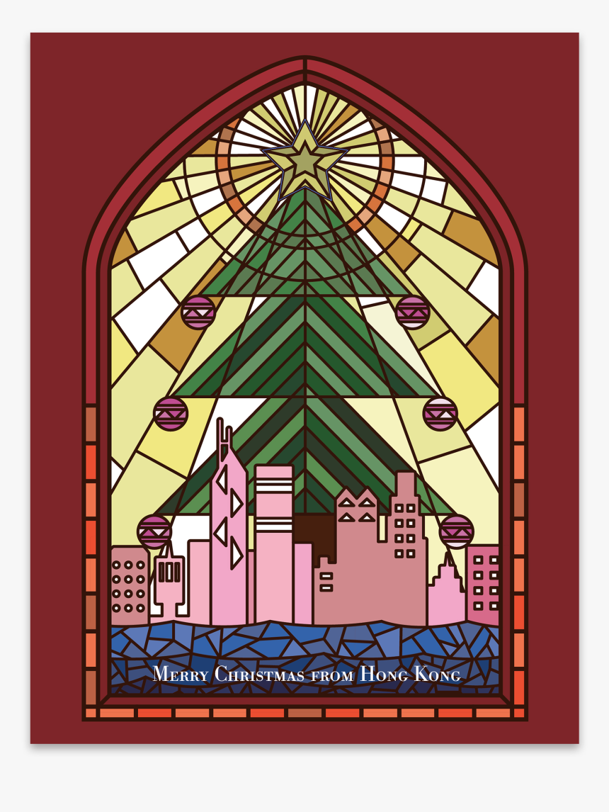 Stained Glass Window - Christmas