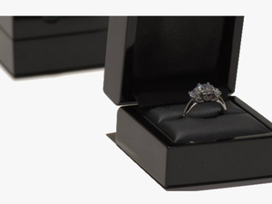 Ring Box Png - Engagement Ring In Box