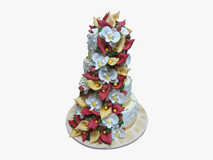 Wedding Cake Png Free Image Download - Garden Roses