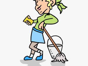 Woman Bucket Clean - การ์ตูน ทํา ความ สะอาด Png
