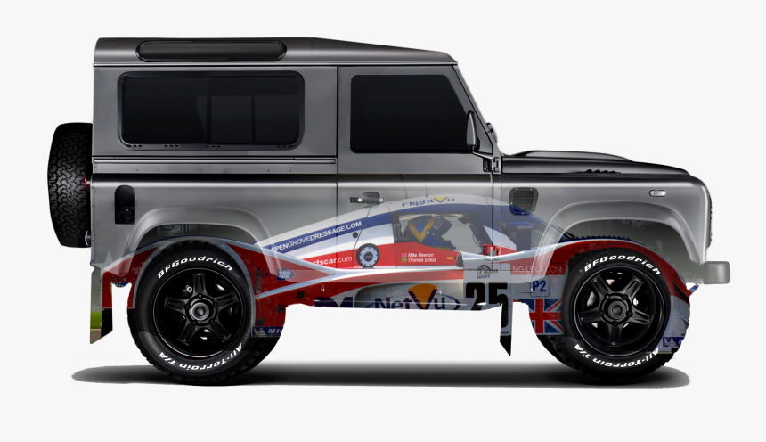 Land Rover Defender Side View