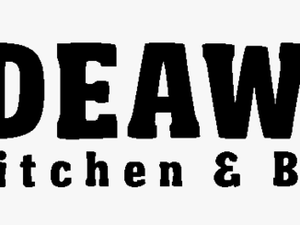 New Hideaway Kitchen And Bar Logo - Black-and-white