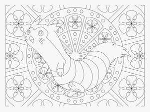 Adult Pokemon Coloring Page Furret