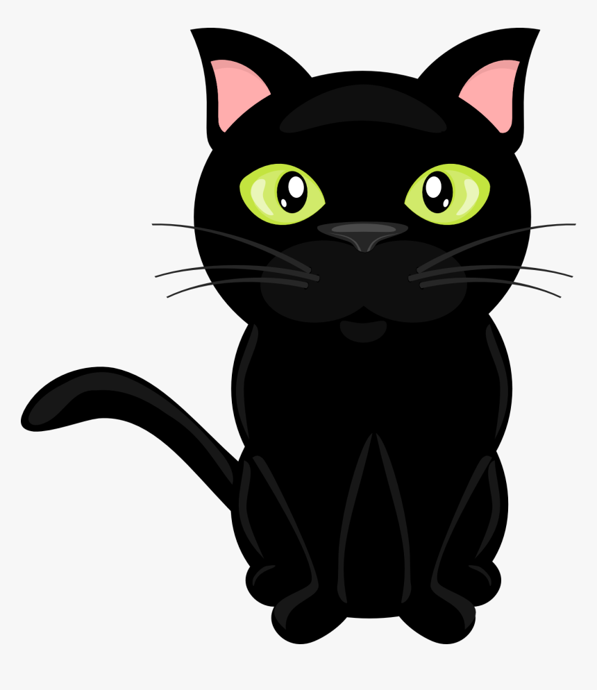Kitty Clipart Rat - Black Cat Transparent Background