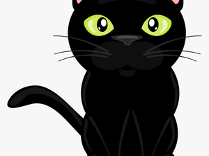 Kitty Clipart Rat - Black Cat Transparent Background