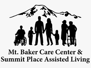 Baker Care Center Logo - Family Silhouette