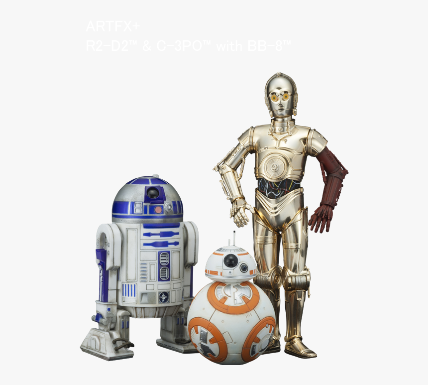 Kotobukiya Artfx Lucasfilm R2 D2 C 3po Bb 8 Star Wars - Star Wars R2d2 Png