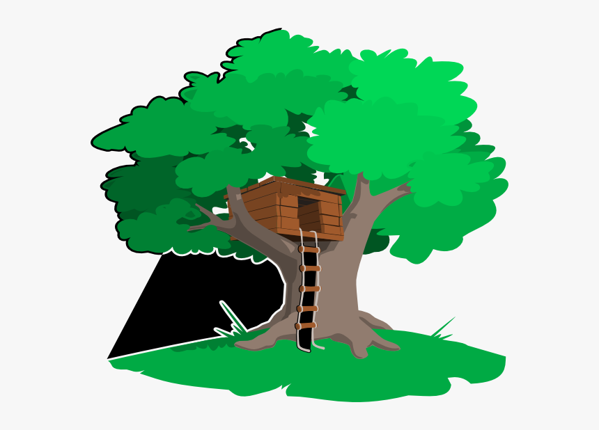 Tree House Clip Art - Magic Tree