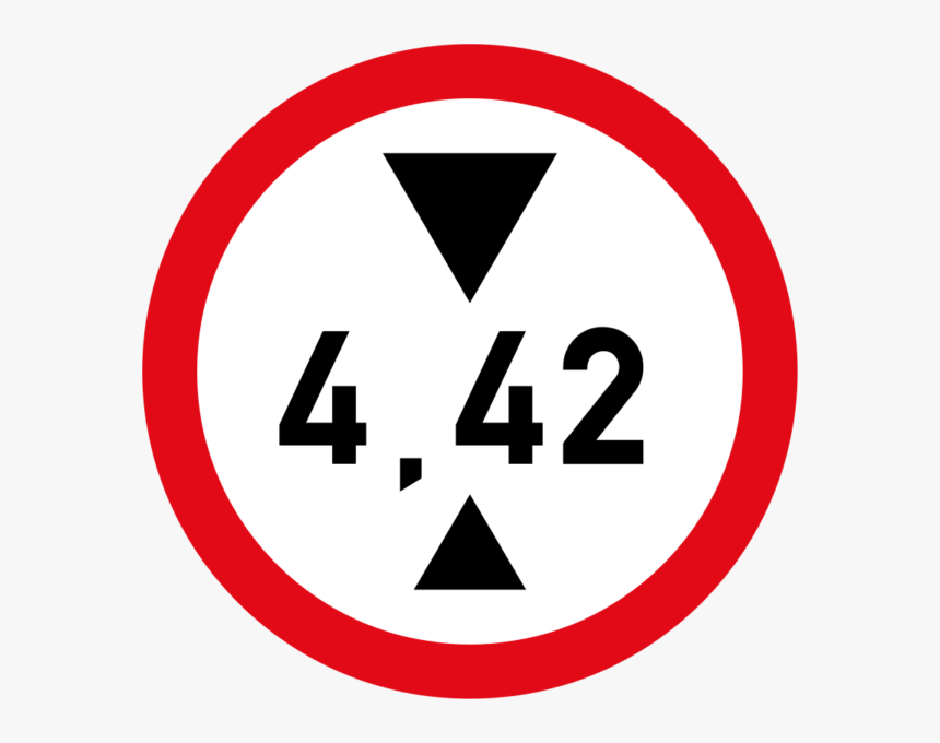 Height Limit Sign - 1 Hour