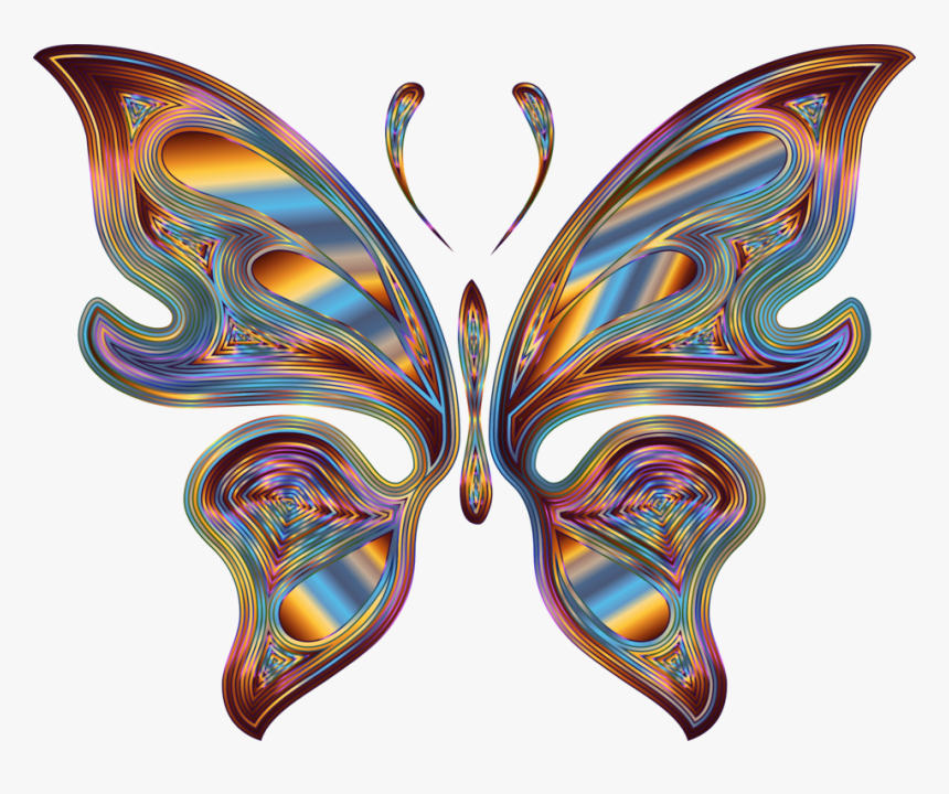 Monarch Butterfly Drawing Insect Cc0 - Rainbow Butterfly Png Png