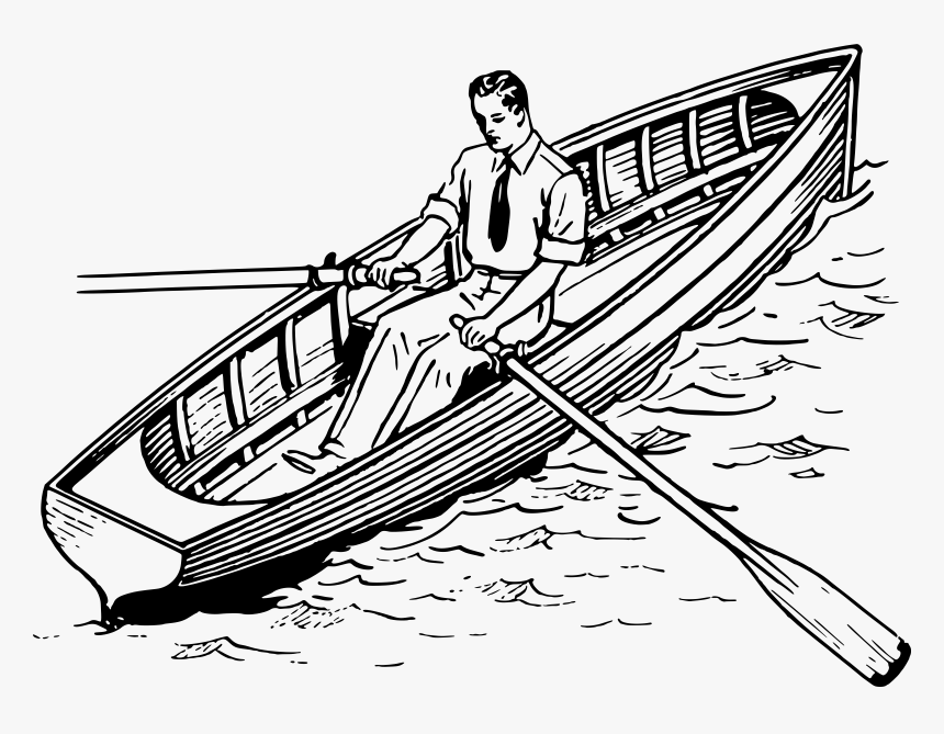 Jesus Clipart Boat - Row Boat Cl