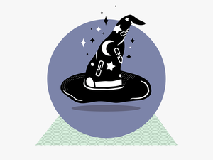 And Email Coming Out Of A Genie Lamp - Illustration