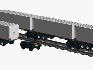 Train Rail Transport Rolling Stock Semi-trailer Truck - Railroad Car