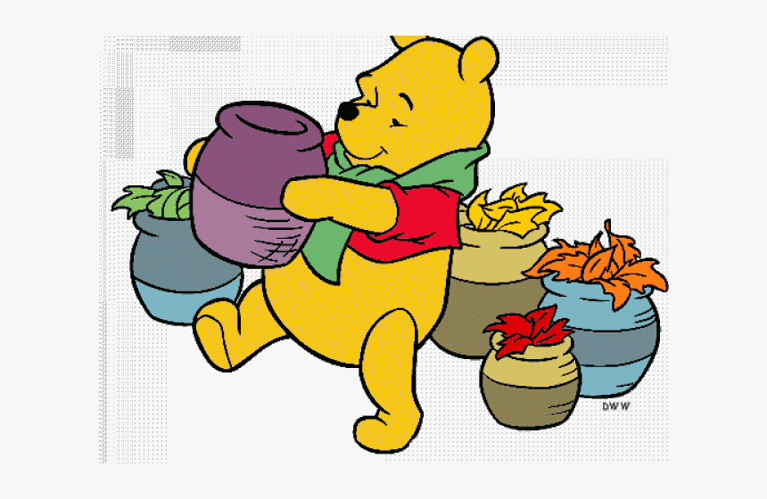 Winnie The Pooh Clipart Old Fashioned - Winnie The Pooh Fall Clip Art