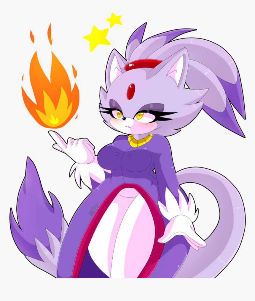 Blazie The Beautiful Kitty - Thicc Blaze The Cat