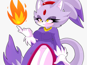 Blazie The Beautiful Kitty - Thicc Blaze The Cat