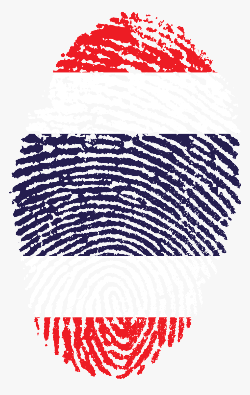 Thailand Flag Fingerprint