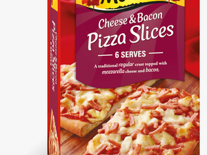 Transparent Pizza Slice Clipart Png - Mccain Ham And Cheese Pizza