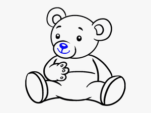 How To Draw A - Cartoon Bear How To Draw