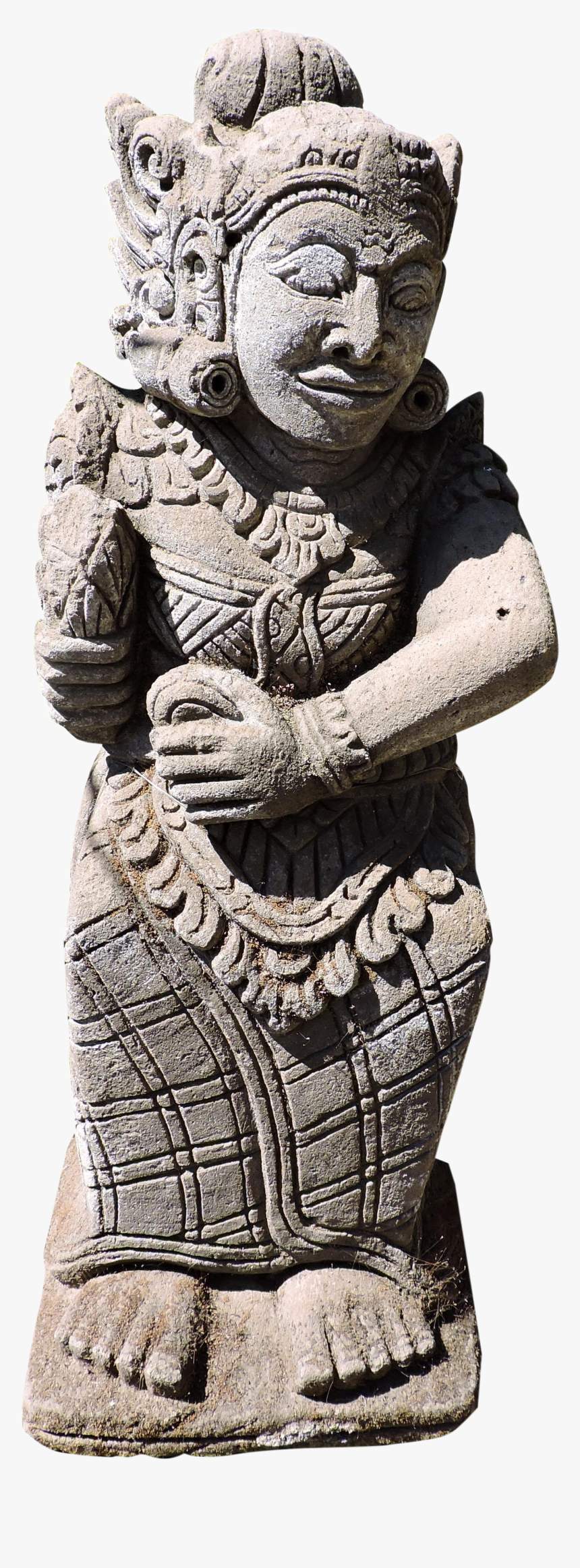 Clip Art Balinese Statue - Carvi