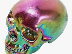 #rainbow #iridescent #skull #skullfigure #png #moodboard