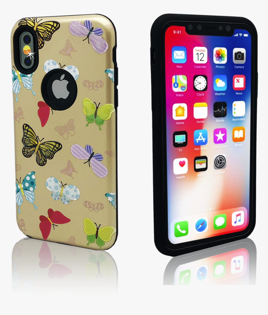 Iphone X/10/xs Mm 3d Butterfly - Iphone X Graphics