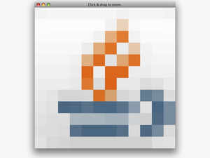 Java Logo Pixel