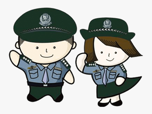Cartoon Police Child - 卡通 警察