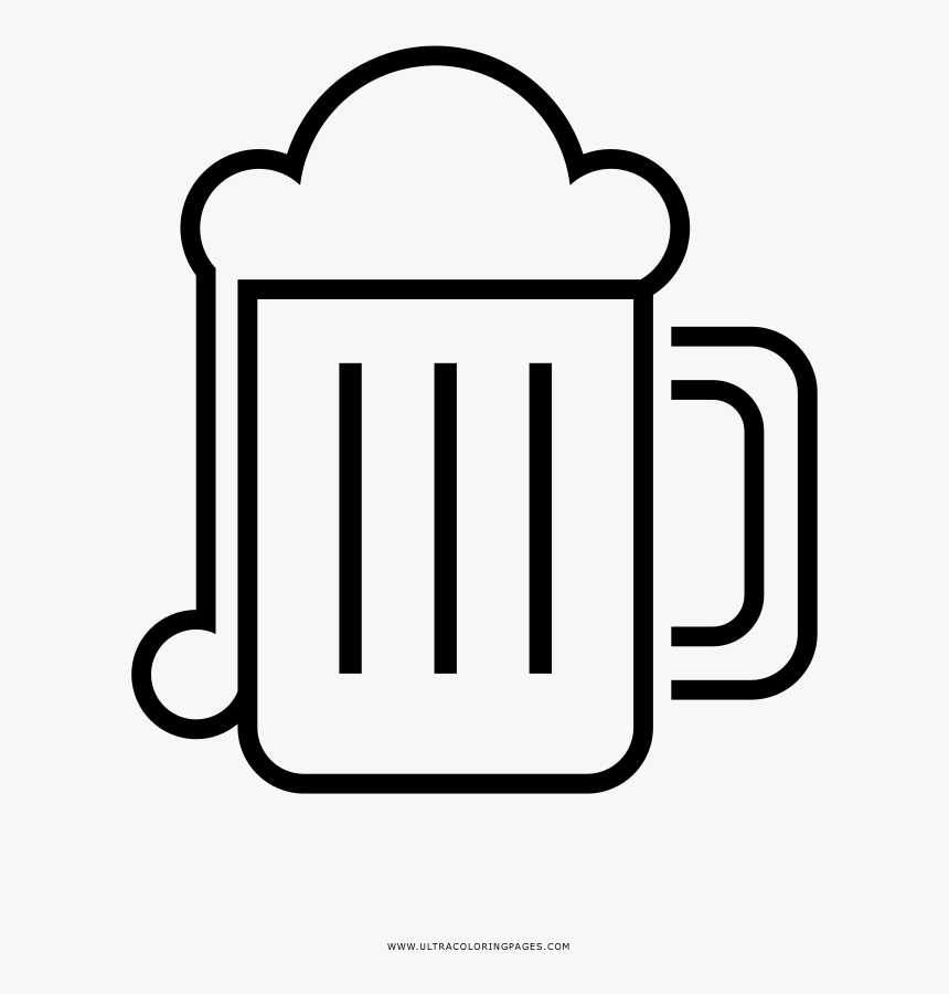 Beer Coloring Page