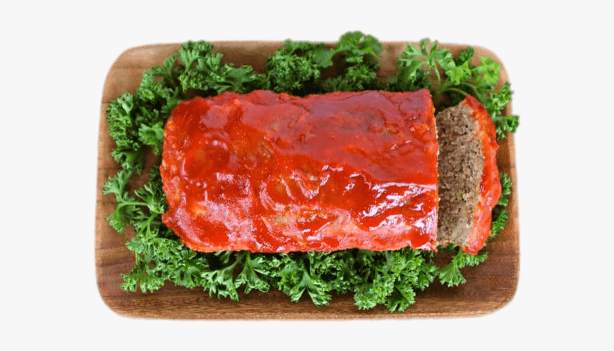 Meatloaf On A Wooden Tray - Fast