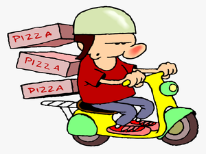 Domino S Pizza Clipart - Pizza Delivery Clipart