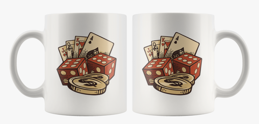 Casino Vector Set Vintage Handmade Mug 
 Data-zoom - Mug