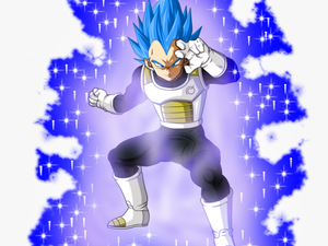 Aura Drawing Anime Power - Vegeta Blue Full Power Power