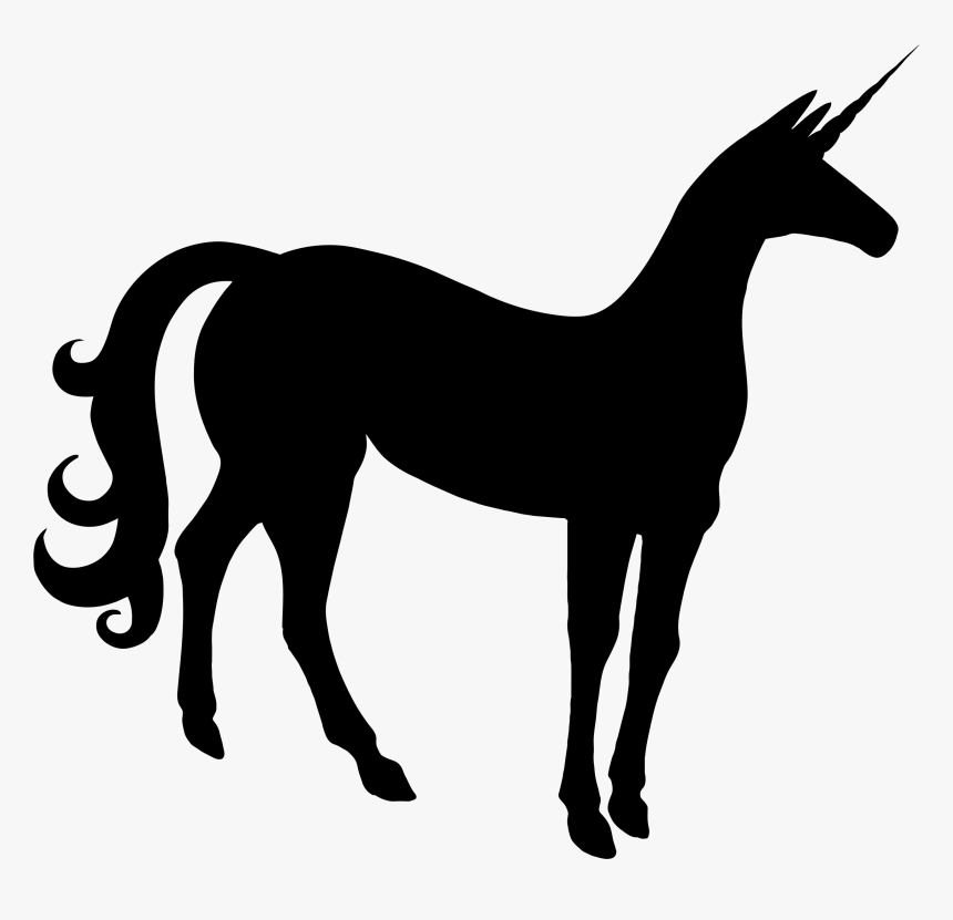 Unicorn Horse Silhouette Clip Ar