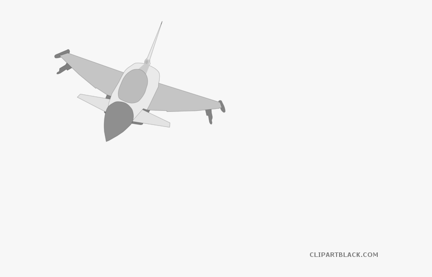 Airplane Fighter Aircraft Clip Art Vector Graphics - Clipart Air Force Planes
