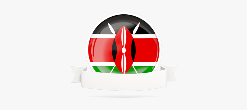 Flag With Empty Ribbon - Kenya Flag