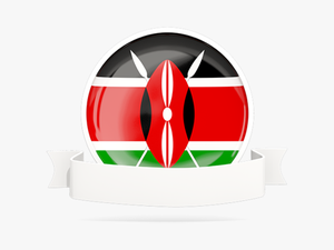 Flag With Empty Ribbon - Kenya Flag